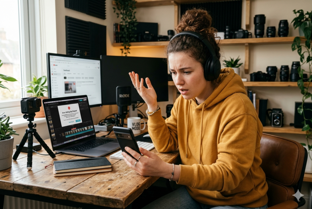 Android app compatibility issues causing video editing app crash during export
