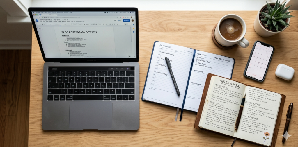 how to write a blog post fast