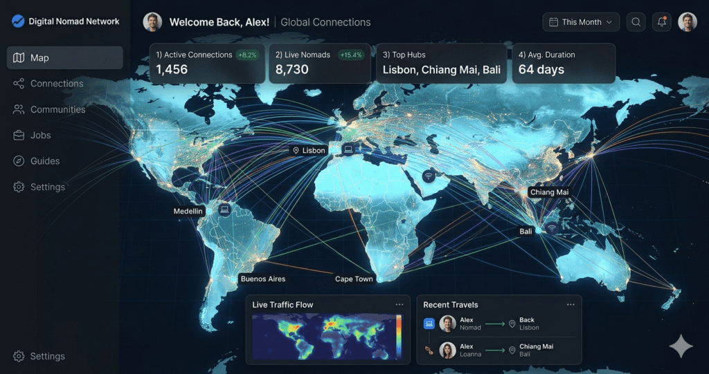 USA remote jobs without a VPN global work from anywhere lifestyle map
