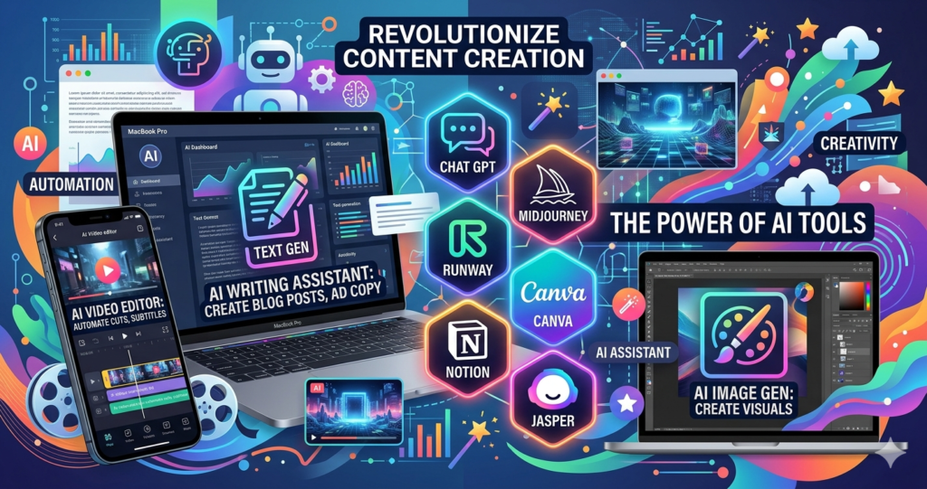 best AI tools for content creation 2026 guide