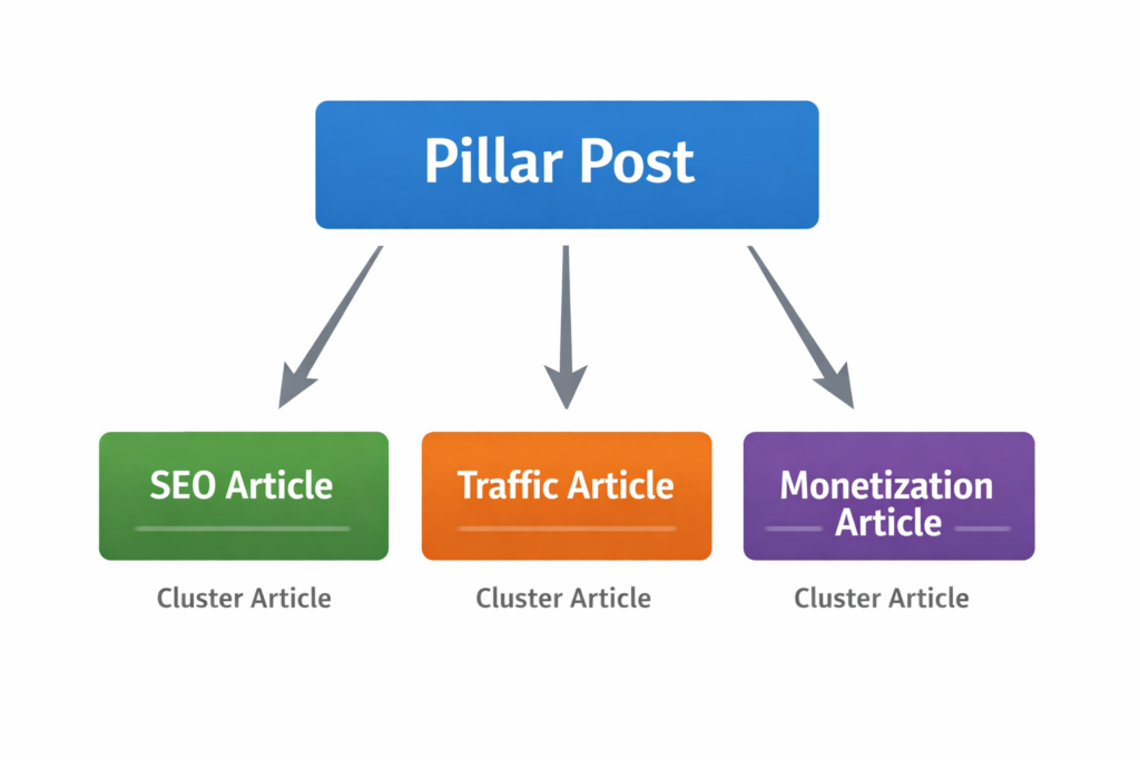this is How to Structure a Blog for Long-Term Traffic and Income