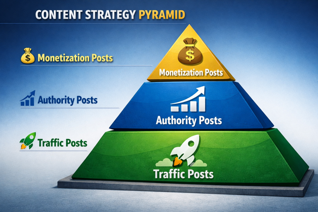 evergreen blog content strategy illustration