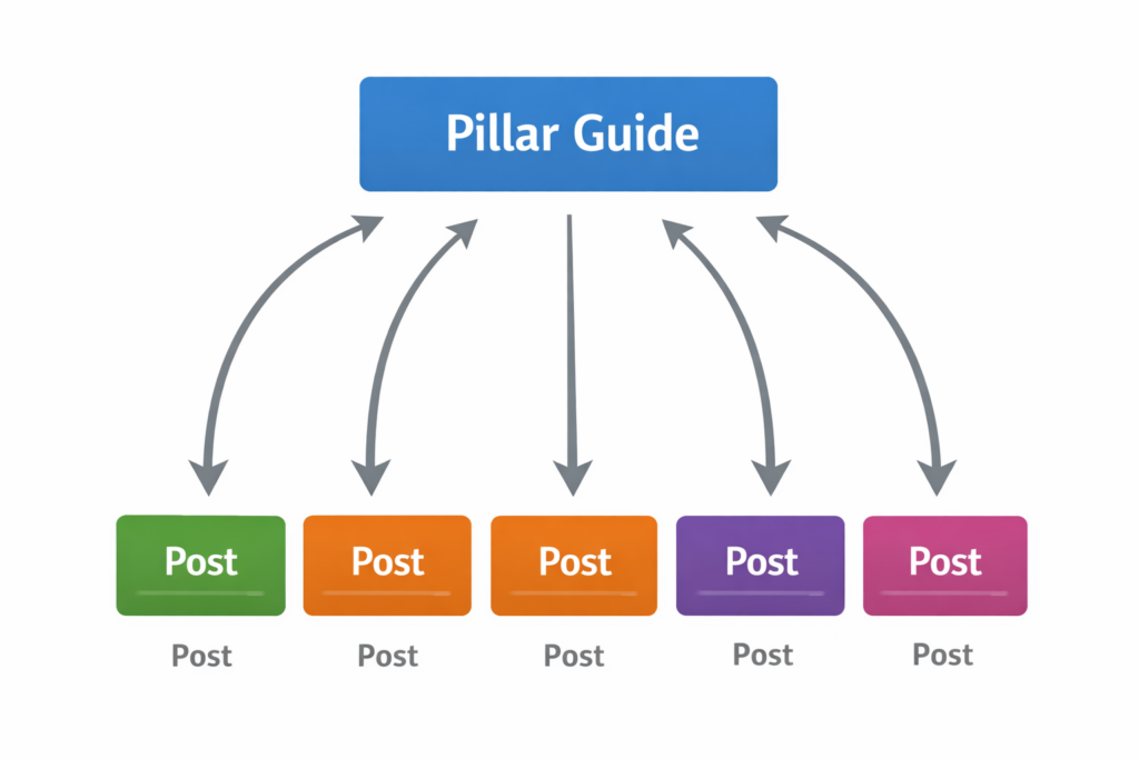 blog internal linking structure example