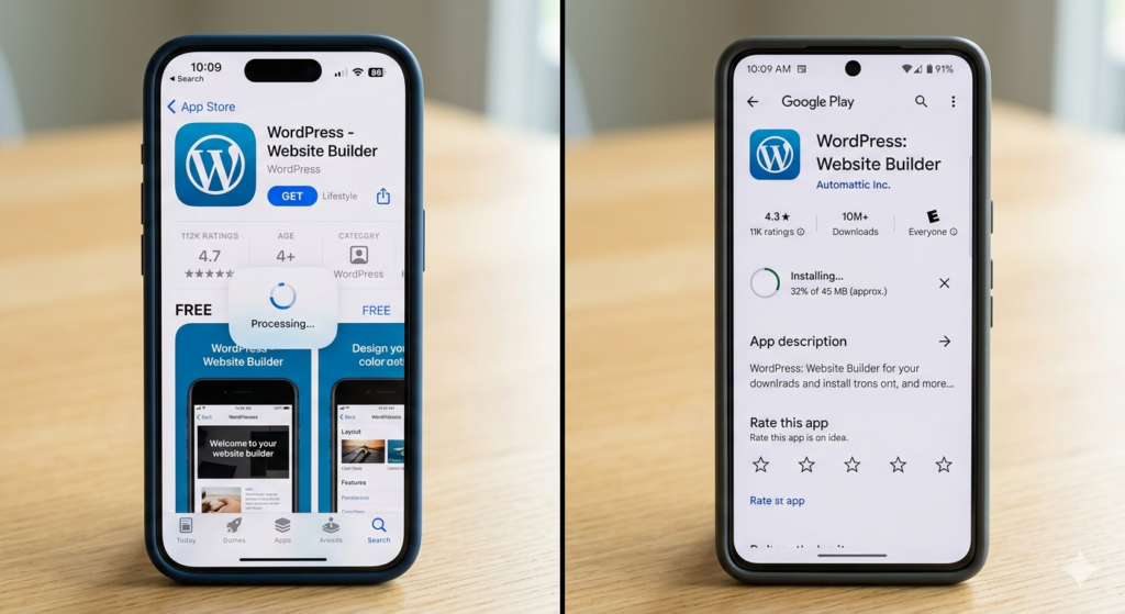 How to Install WordPress on Your Phone