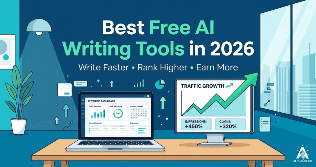 best free ai writing tools for blogging traffic growth 2026