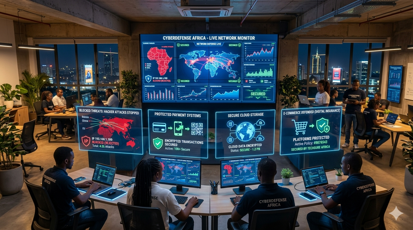 Cyber insurance protecting African digital businesses and e-commerce platforms from online threats