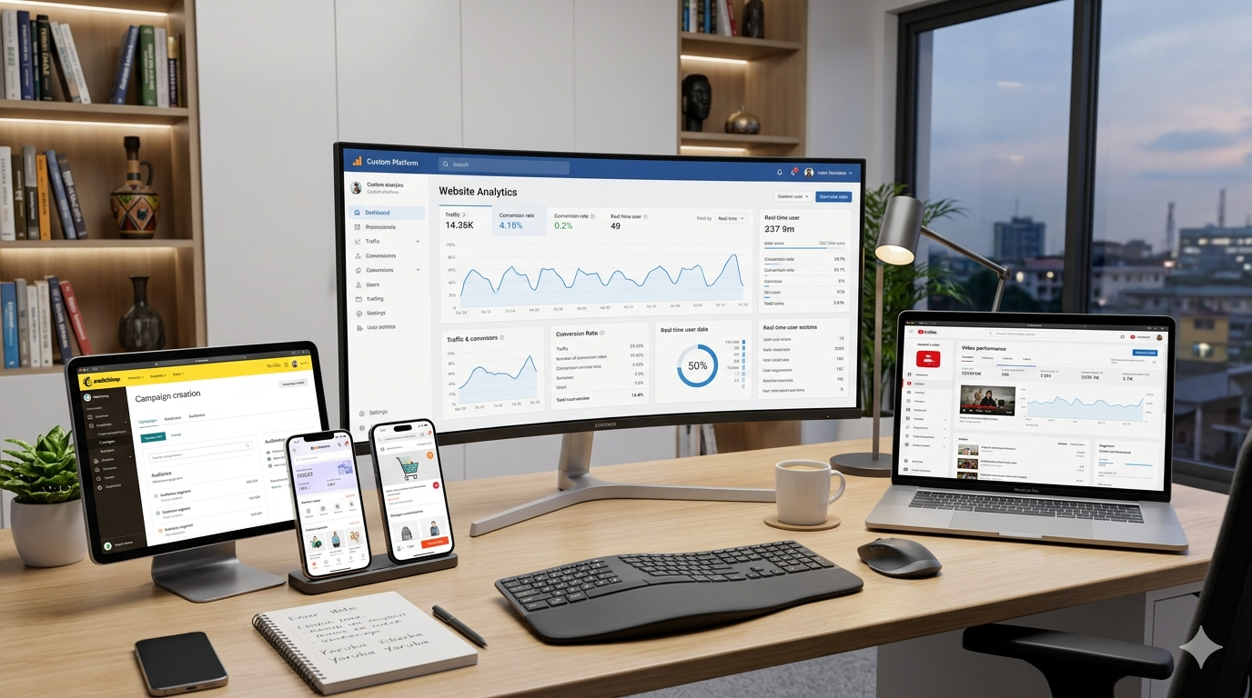 Digital assets and scalable online business systems supporting Nigerian entrepreneurs