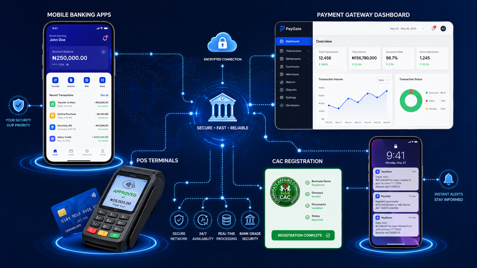 Digital payment systems increasing financial transparency for Nigerian businesses
