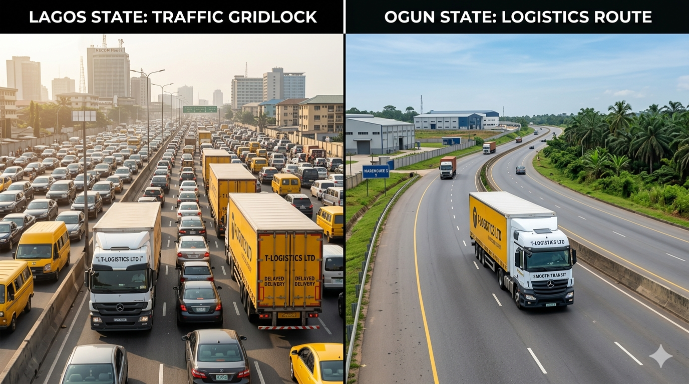 Lagos traffic congestion affecting logistics and business delivery operations