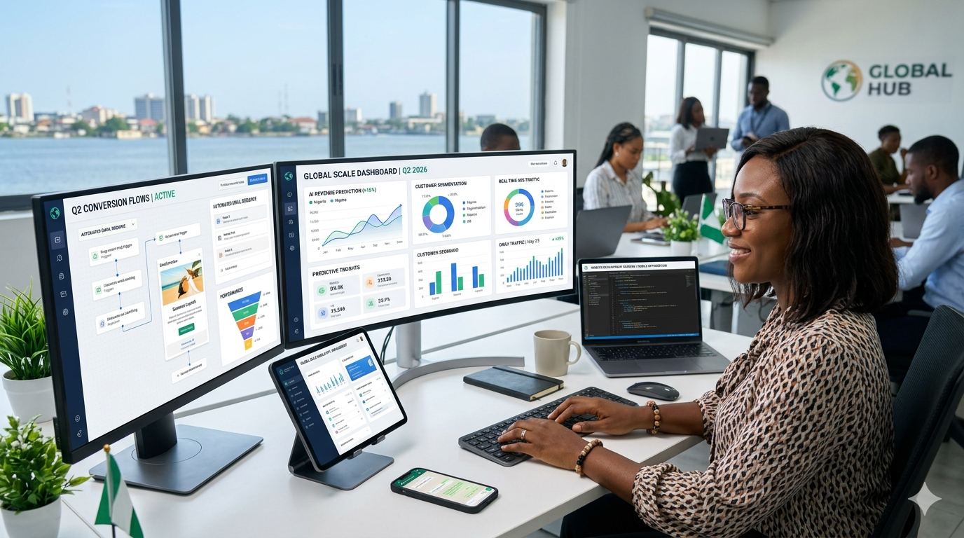Scalable digital business systems and AI automation tools for sustainable entrepreneurship